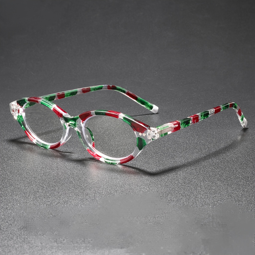 Photography Lighting Essentials - Gafas de lectura ovaladas transparentes con