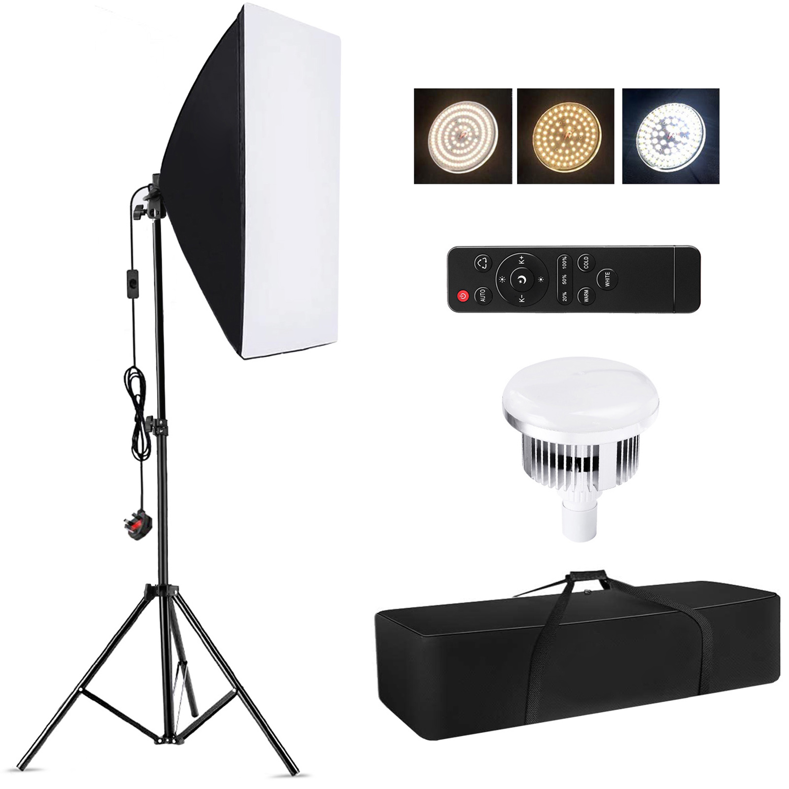 Photography Video Lighting Kit - Kit de Iluminación para Fotografía de