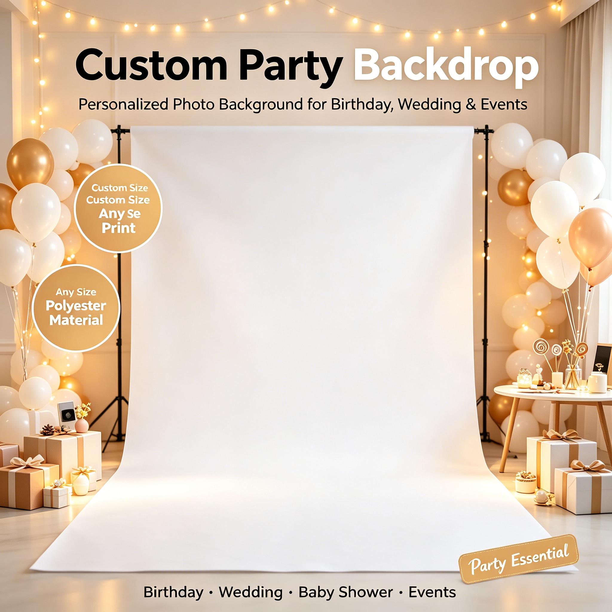 Photography Lighting Backdrop - Fondo de Foto Personalizado, Pancarta Personalizada
