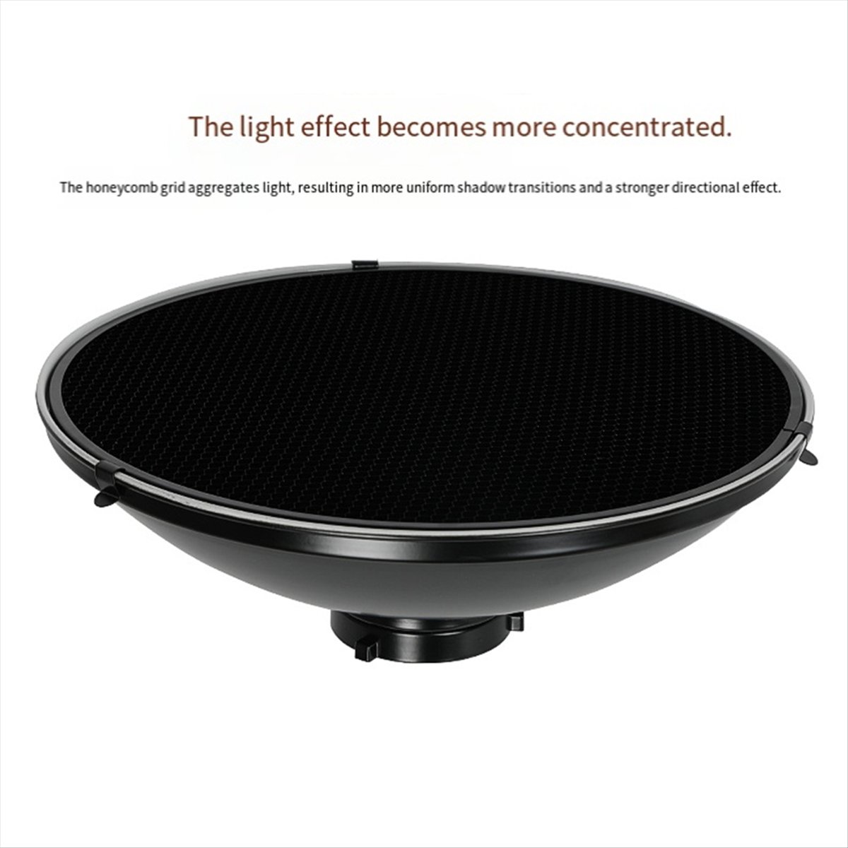 Portrait Photography With Lighting - N05R Reflector Beauty Dish de 30cm