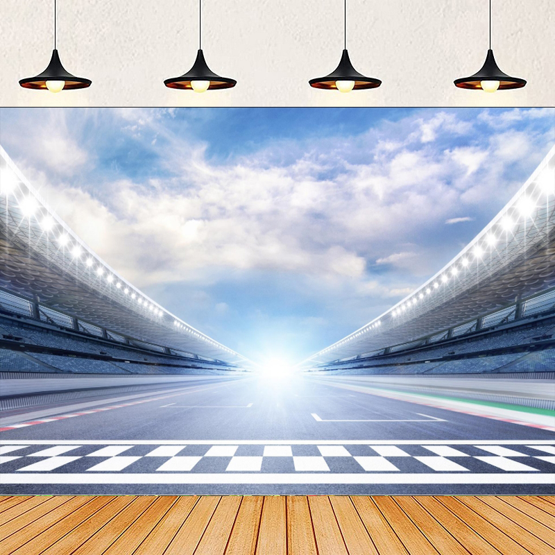 Photography Lighting Backdrop - Fondo Fotográfico de Carreras de Coches: