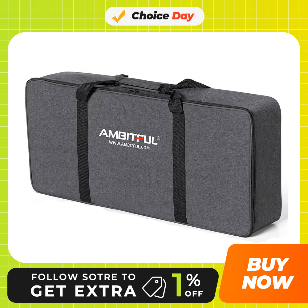 Photography Video Lighting Kit - Nueva Bolsa de Transporte Portátil AMBITFUL