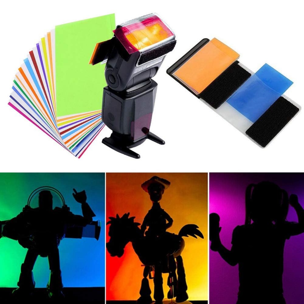 Portrait Photography With Lighting - Kit de 12 Filtros de Gel