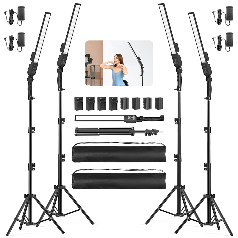 Photography Video Lighting Kit - Kit de palo de mano para
