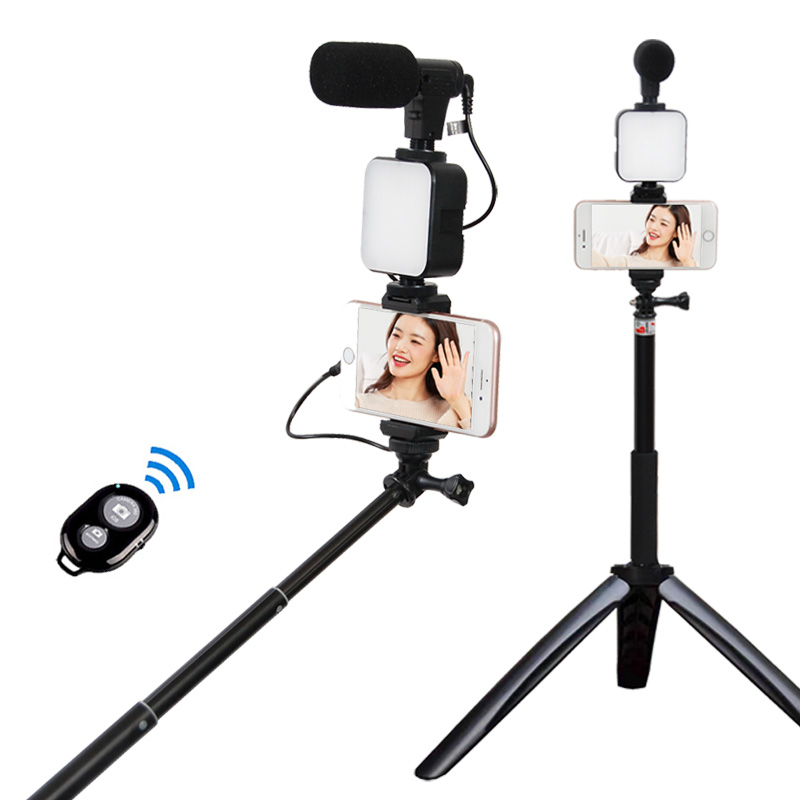 Photography Video Lighting Kit - Trípode estabilizador de mano para selfi,