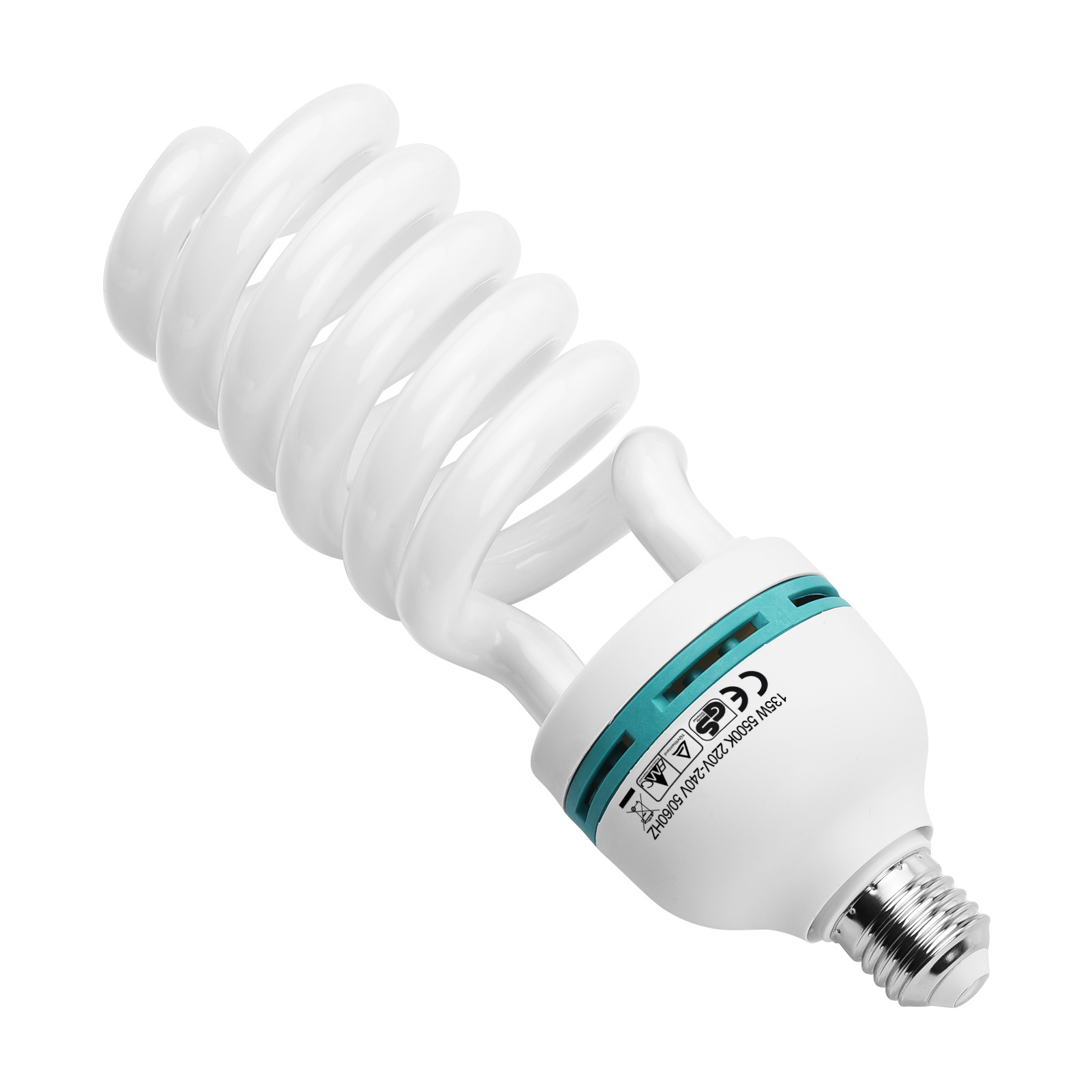 Photography Lighting Tool - Andoer-bombilla fluorescente en espiral, luz diurna