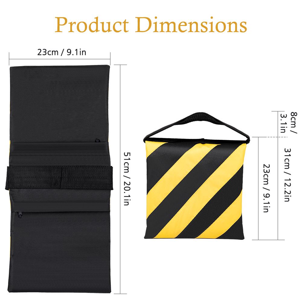 Photography Lighting Backdrop - Bolsas de arena para fotografía SH