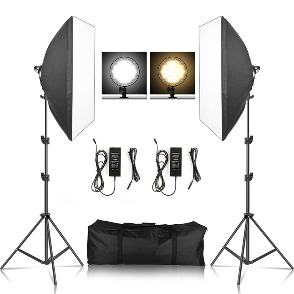Photography Video Lighting Kit - Kit de fotografía de luz Softbox,