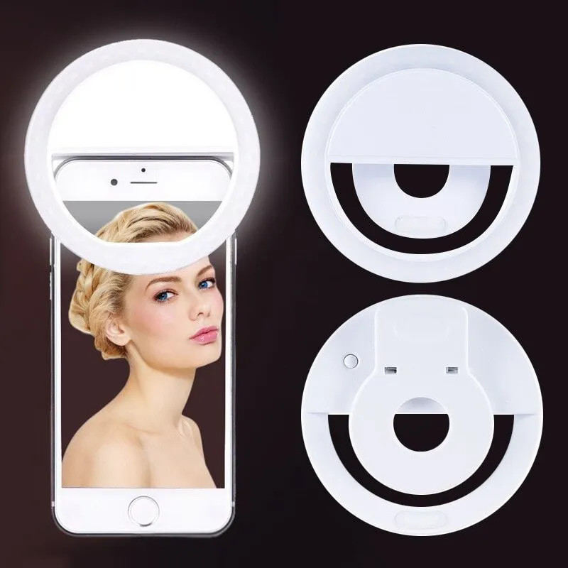Anillo de luz LED recargable p - Photography Lighting Tool reseña y precio