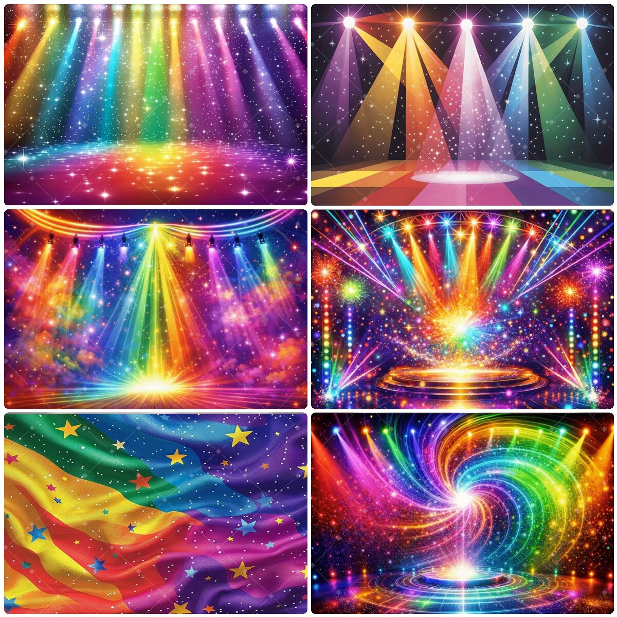 Fondo de Escenario con Luces d - Photography Lighting Backdrop reseña y precio