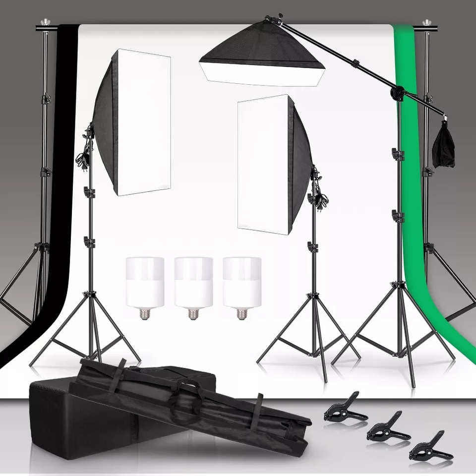 Kit de Equipo de Fotografía de - Photography Lighting Material reseña y precio