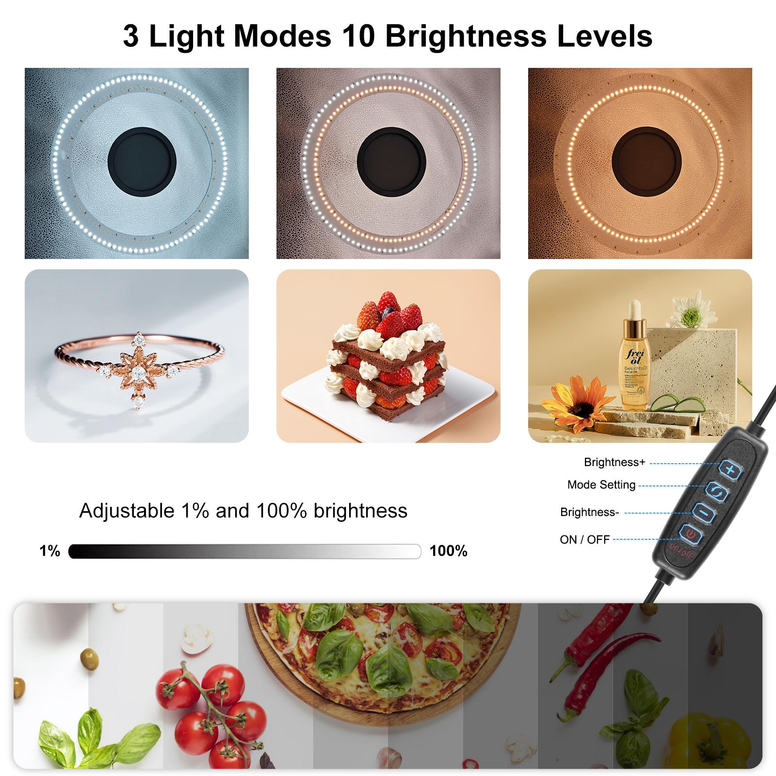PULUZ - Caja de Luz Plegable P - Photography Lighting Backdrop reseña y precio