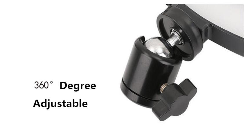 Anillo de luz LED para selfies - Photography Lighting Tool reseña y precio