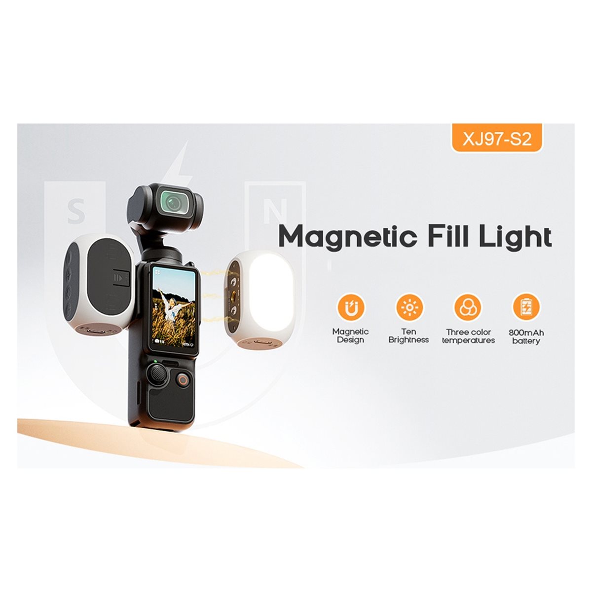 A48U Luz de Relleno para Pocke - Photography Lighting Composition reseña y precio