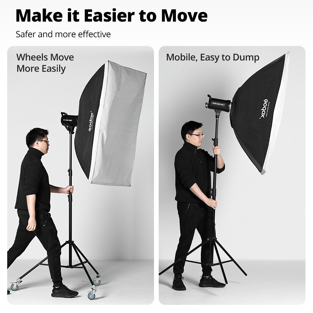 AMBITFUL-Juego de ruedas girat - Photography Video Lighting Kit reseña y precio