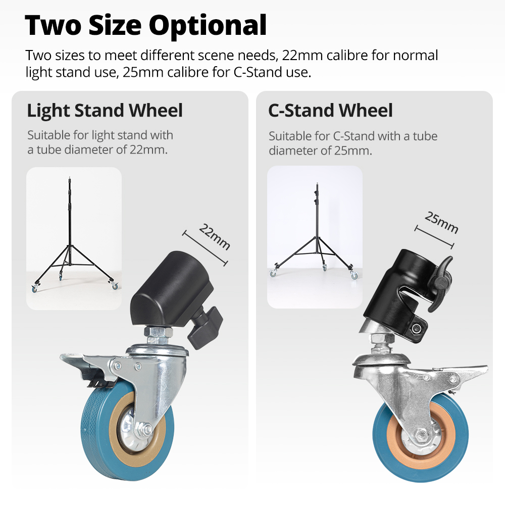 AMBITFUL-Juego de ruedas girat - Photography Video Lighting Kit reseña y precio