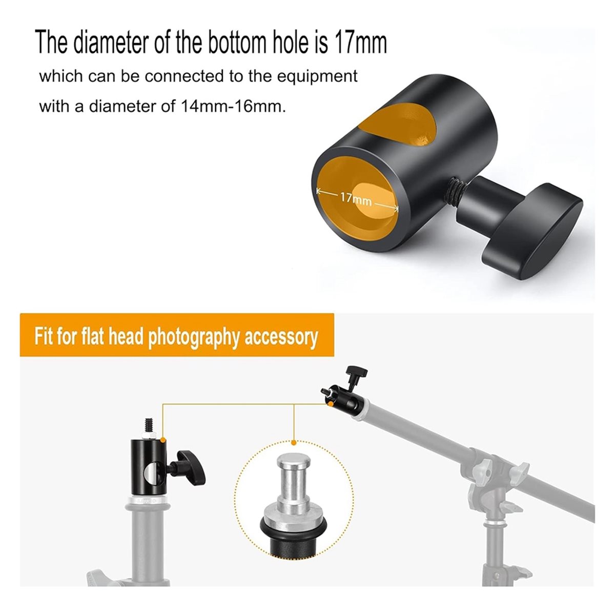 Adaptador de soporte de luz de - Photography Lighting Tips reseña y precio