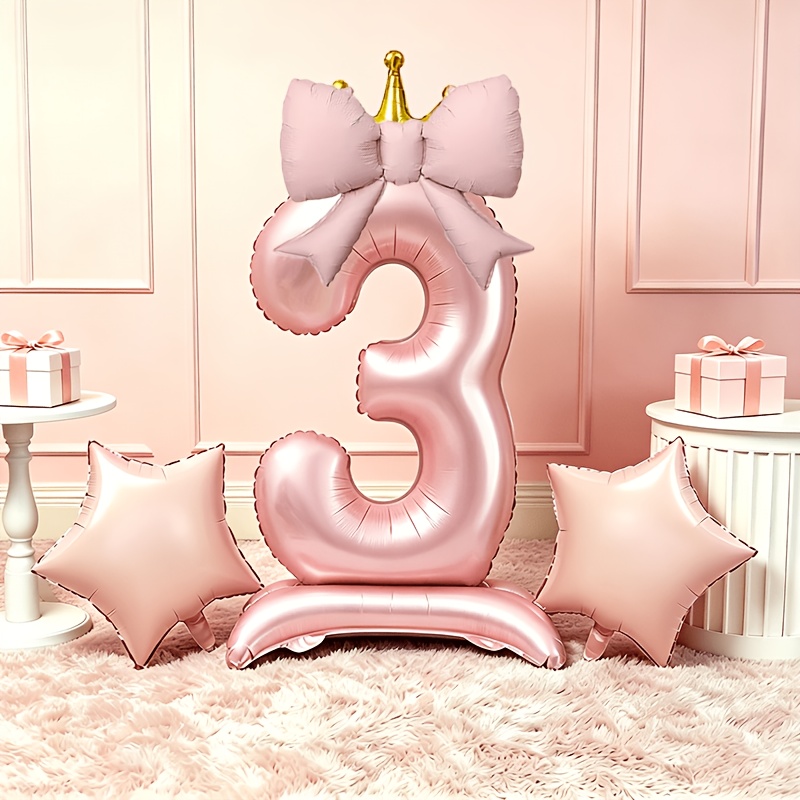 Globos 3D Rosa Claro de Lujo 0 - Photography Video Lighting Kit reseña y precio
