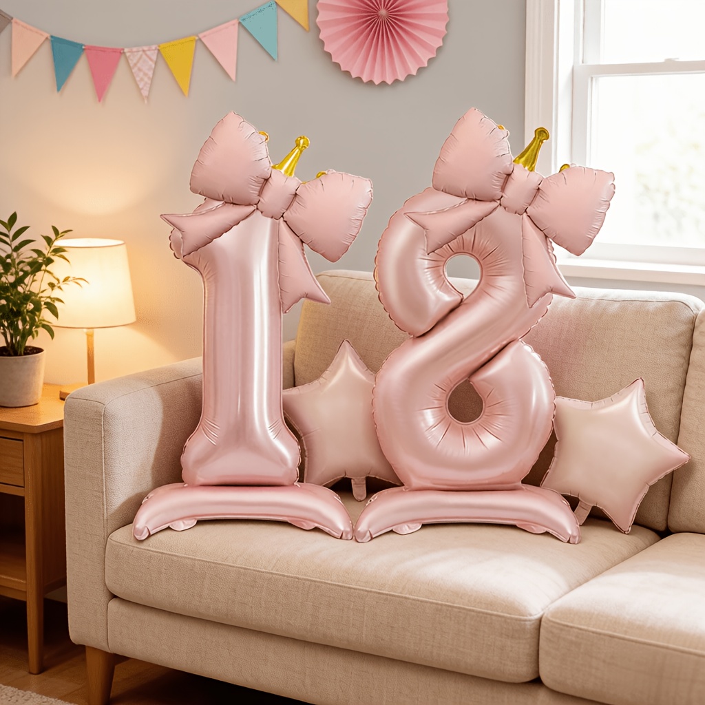Globos 3D Rosa Claro de Lujo 0 - Photography Video Lighting Kit reseña y precio