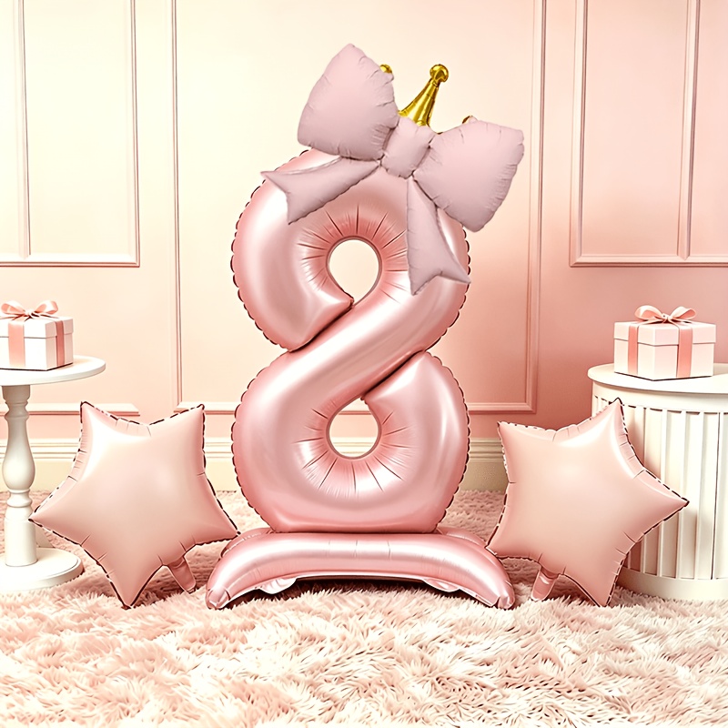 Globos 3D Rosa Claro de Lujo 0 - Photography Video Lighting Kit reseña y precio