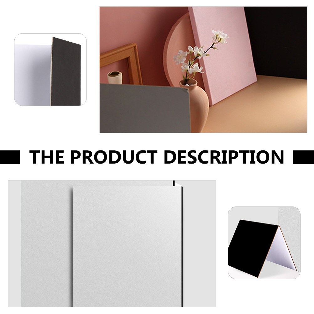 Tablero Reflector Plegable Bla - Photography Lighting Backdrop reseña y precio