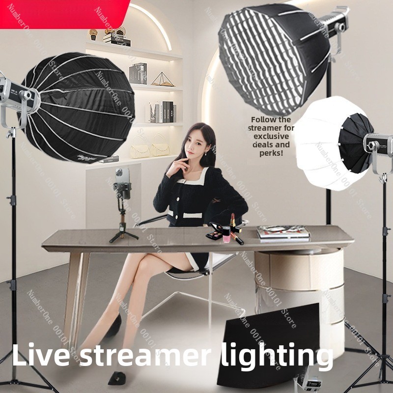 Luz de Fotografía COB de 300W  - Portrait Photography With Lighting reseña y precio