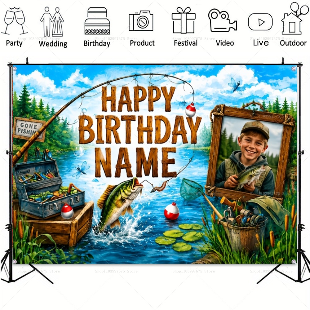 Fondos personalizados con nomb - Photography Lighting Backdrop reseña y precio