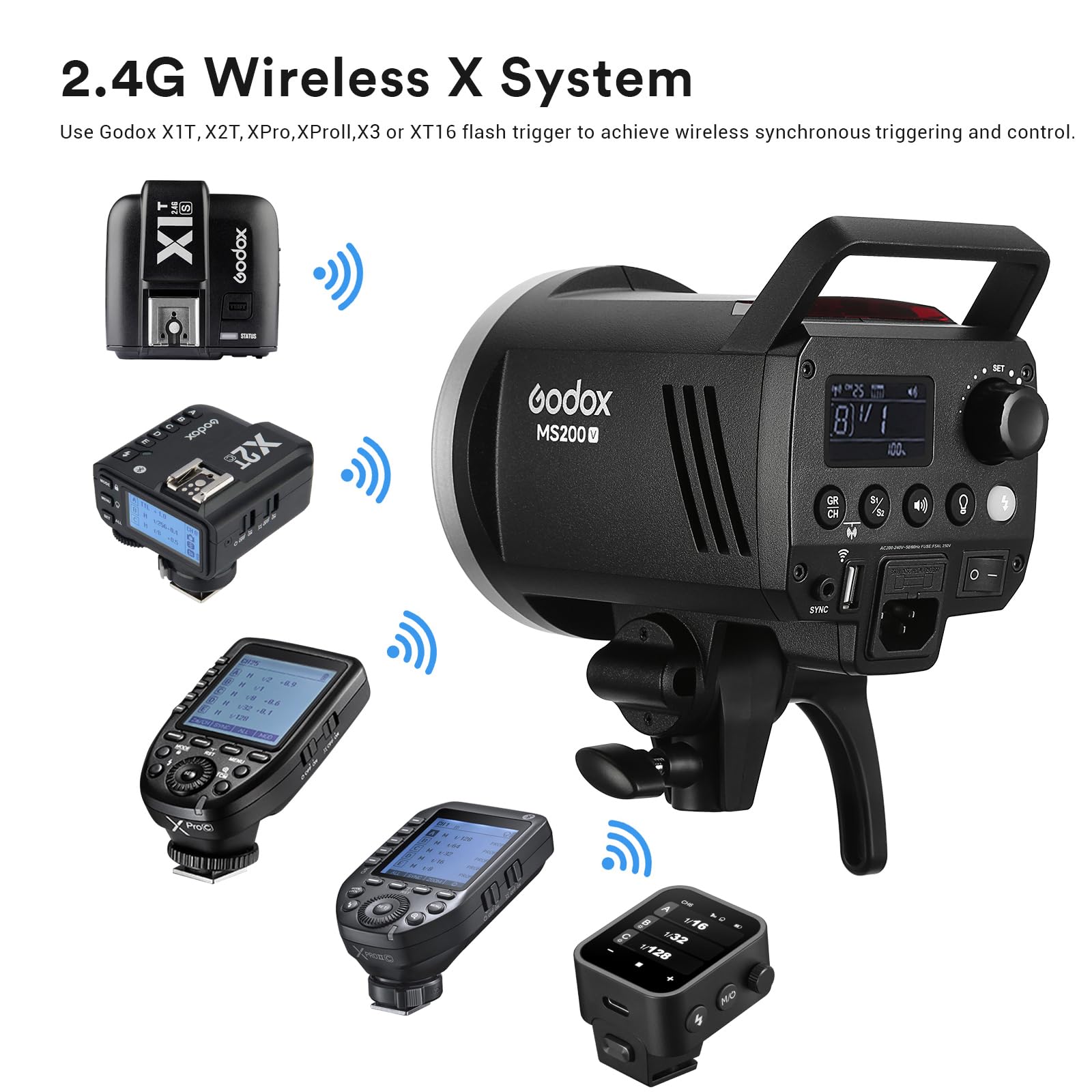 Godox MS200V luz de Flash estr - Portrait Photography With Lighting reseña y precio
