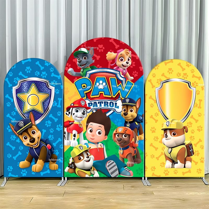 Fondo de Arco de Paw Patrol, C - Photography Lighting Backdrop reseña y precio