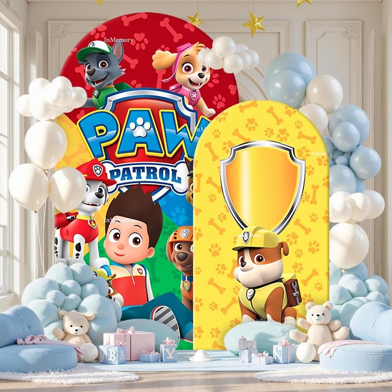 Fondo de Arco de Paw Patrol, C - Photography Lighting Backdrop reseña y precio