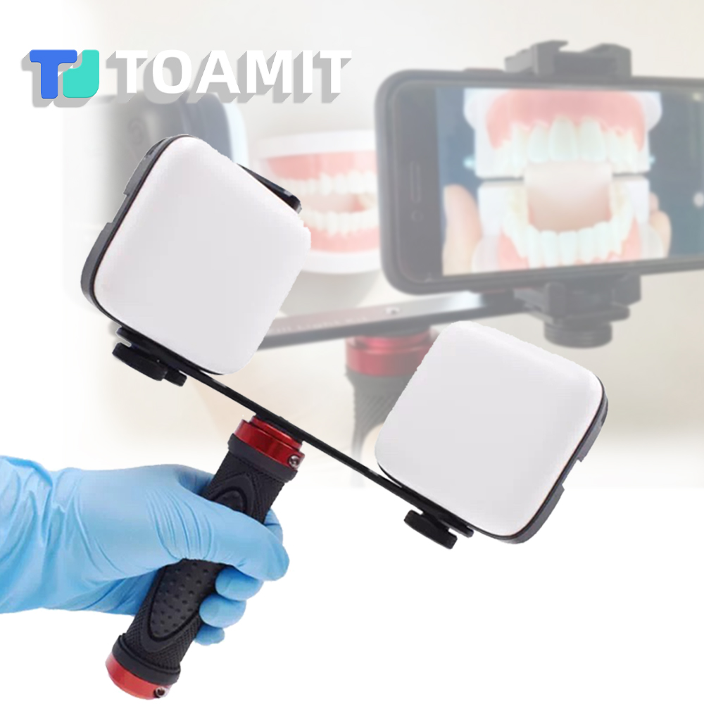 Luz de fotografía dental, flas - Photography Video Lighting Kit reseña y precio