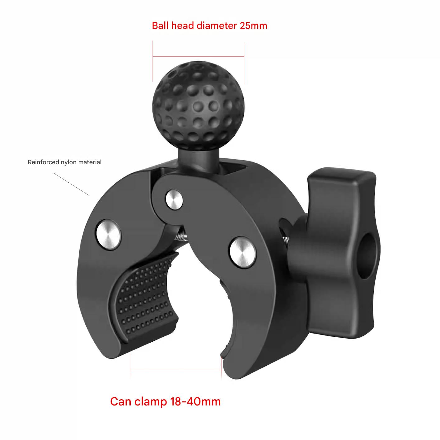 Soporte de cámara con doble su - Reflector Arm Clamp reseña y precio