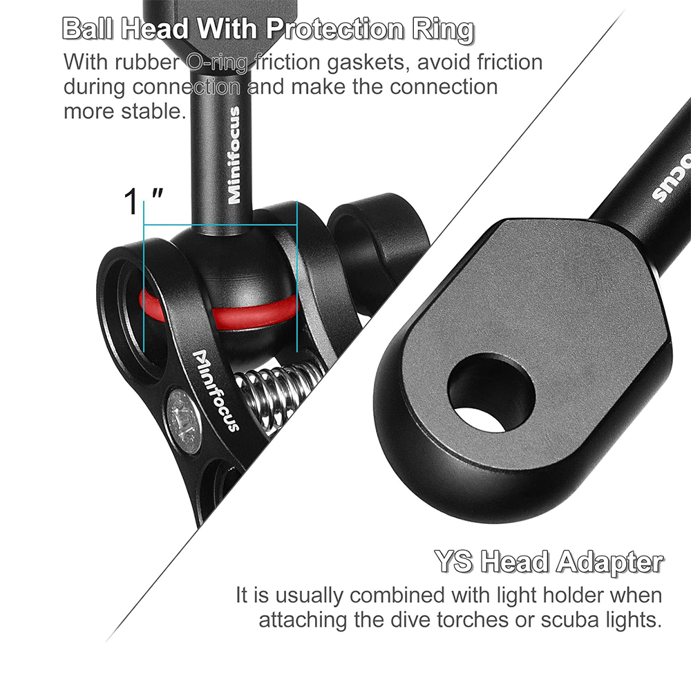 Clip de cabeza de bola a YS de - Photography Lighting Essentials reseña y precio