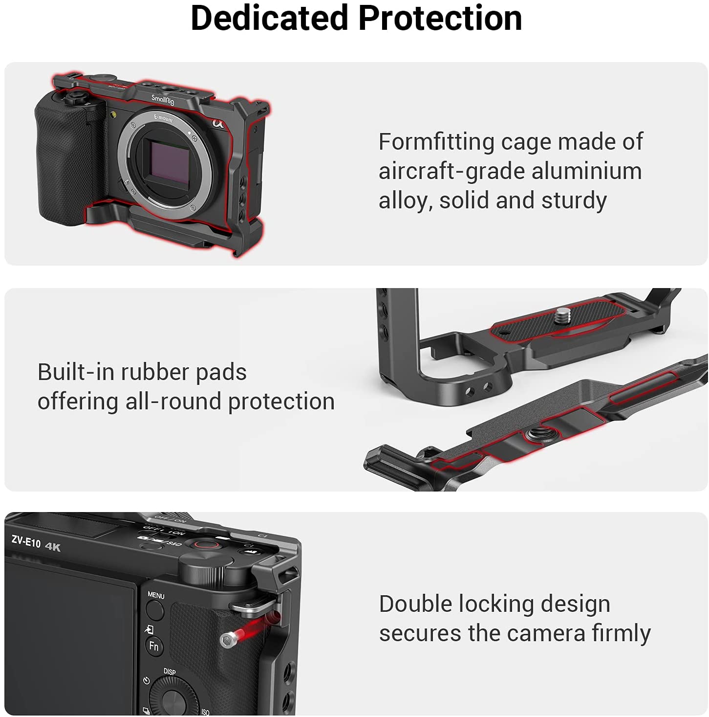 SmallRig-jaula para cámara Son - Sony Camera A6400 reseña y precio