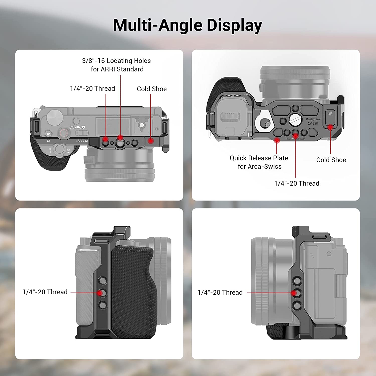SmallRig-jaula para cámara Son - Sony Camera A6400 reseña y precio